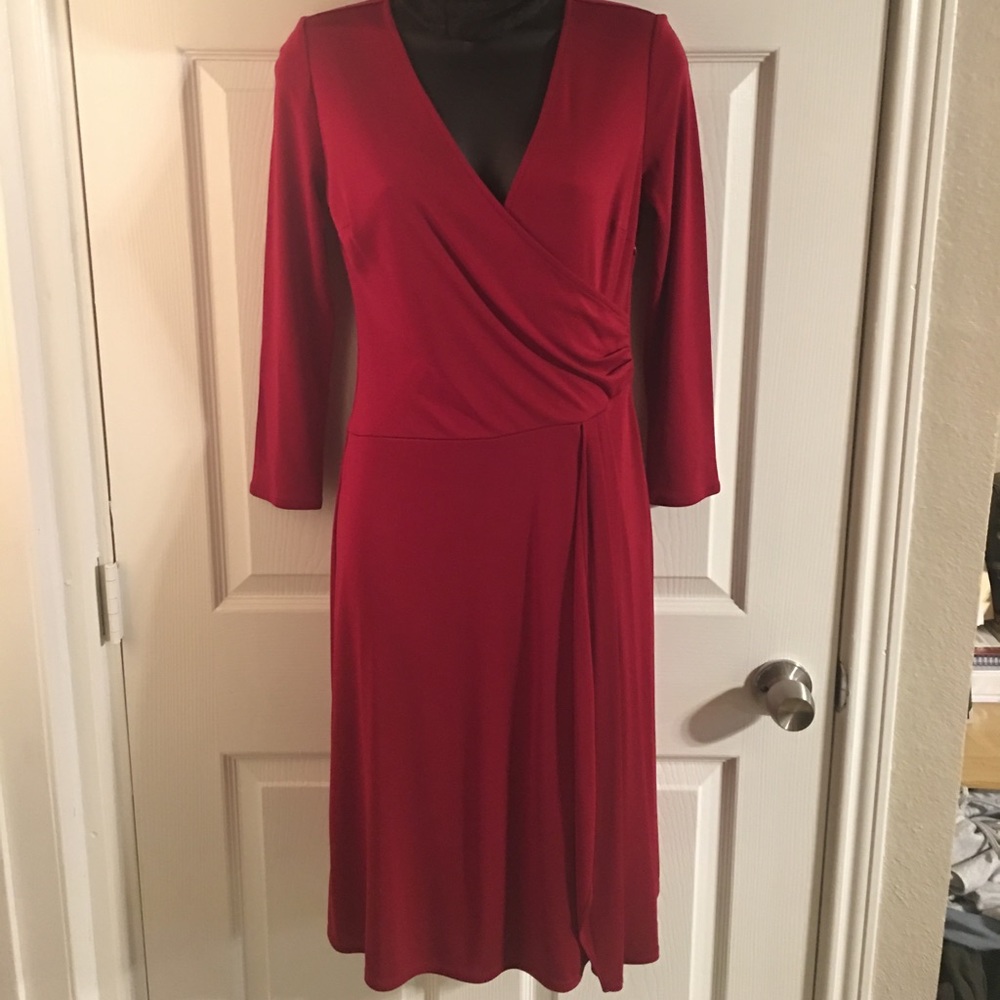 Beautiful Red Dress - Ann Taylor Loft